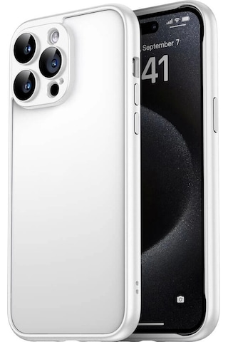 Apple Uyumlu iPhone 15 Pro Max Kılıf Zore Kamera Korumalı Bontez Bumper
