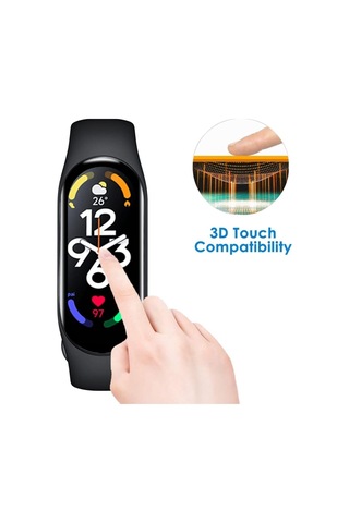 Xiaomi Mi Band 8/mi Band 9 Uyumlu Ekran Koruyucu Nano Esnek Cam Tam Kaplayan Ppm