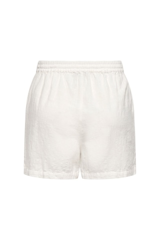 Only Onlswar Thyra Pull Up Shorts Wvn Kadın Beyaz Şort - 15378514