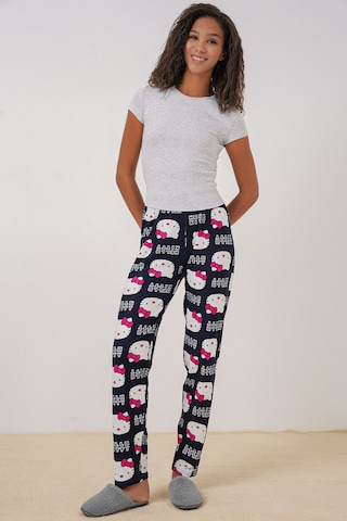 Bigdart 4323 Desenli Pijama Altı - A. Lacivert