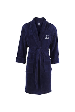 Maisonart Rob Şalyaka Wellsoft Peluş Sabahlık Robdeşambr Bornoz Lacivert S/m Lacivert