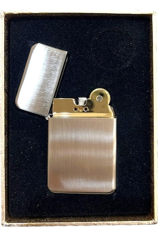 Füme Benzinli Metal Çakmak 109426