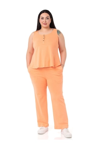 Büyük Beden Penye Somon Eşofman Takımı-somon Somon