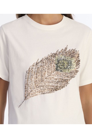 Yargıcı Regular Bisiklet Yaka Kısa Kol T-shirt 25kkts9014x 002 Beyaz