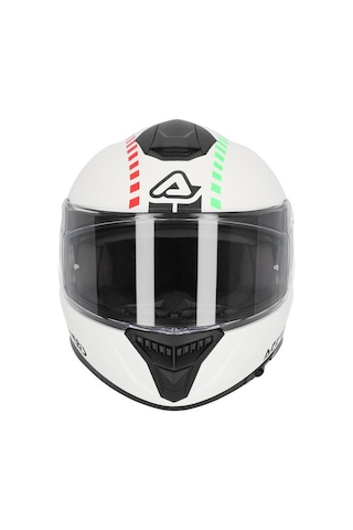 Acerbis Krapon 22-06 Kask Beyaz Yeşil Beyaz - Yeşil