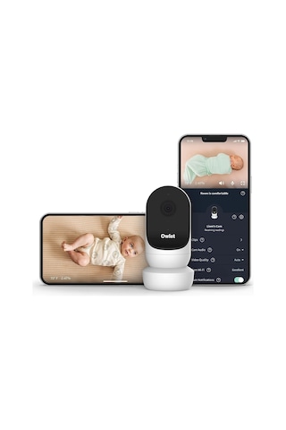 Owlet Cam 2 - Kameralı Ve Sesli Video Bebek Monitörü - Beyaz