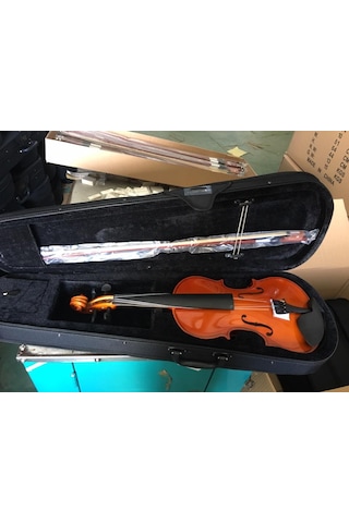 Paganini Vg-106 4/4 Masif Ağaç Tam Boy Keman-Kılıf-Yay-Reçine Ful