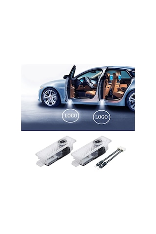 Autogp Mini Cooper R55 Kapı Altı Işık Lazer Led Logo Hoşgeldin Aydınlatması 1 Çift/kutu