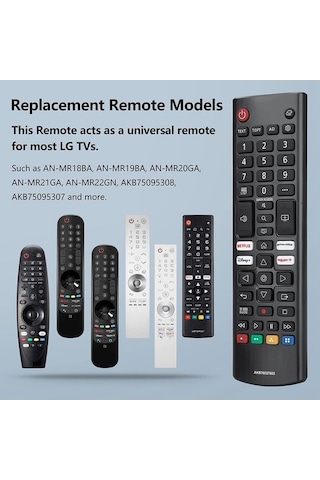 Flybuy Lg Akb76037605 İçin 4k/8k Uzaktan Kumanda, Evrensel Lg Tv Kumandası