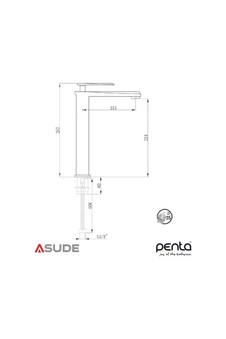 Penta 5301h Capella Yuksek C.lavabo Bataryası Belirtilmemiş