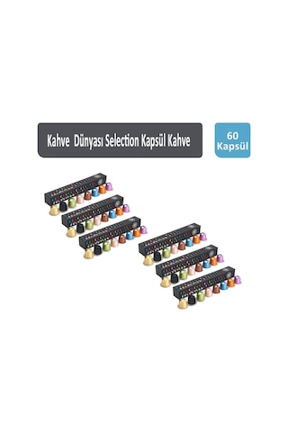 Kahve Dünyası Selection Kapsül Kahve 6 x 10 Kapsül