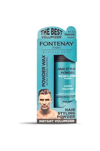 Fontenay Saç Pudra Toz Wax Matt Effect Ve Ultra Strong 20gr + Mucizevi Şekil Tarak 3'lü Set