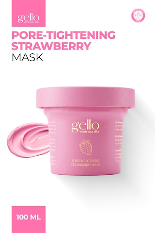 Gözenek Sıkılaştırıcı Mikro Tanecikli Çilek Maskesi 100 Ml
