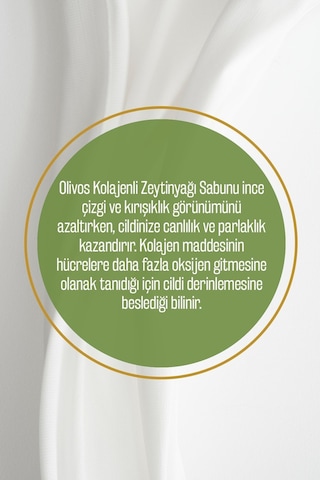 Doğal Kolajen Ve Zeytinyağı Katı Sabun Kolajenli Zeytinyağlı El S Saf Sabun - Zeytinyağı