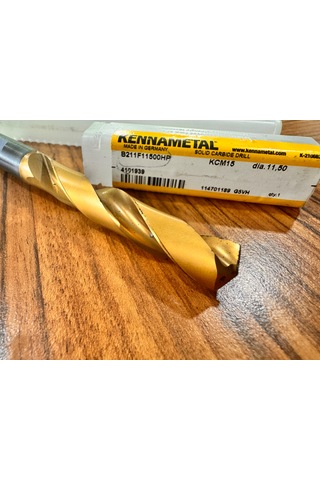 Kennametal B211f11500hp Karbür Matkap Ucu 11.5mm Kcm15