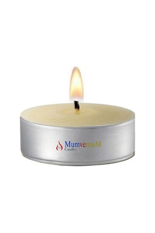10'lu Yasemin Kokulu Tealight Mum Beyaz