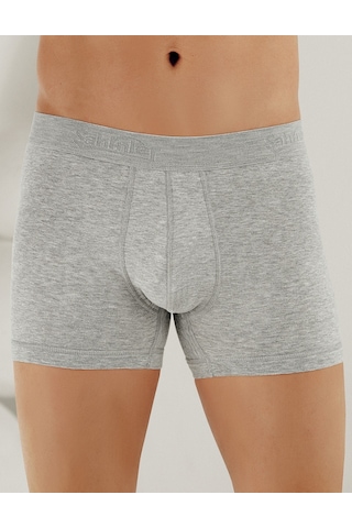 Şahinler Likralı Şahinler Yazılı Torbalı Boxer Gri Me031 Gri