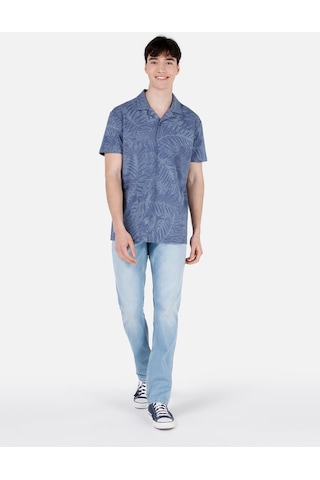 Colin's Colins Mavi Erkek Polo K.kol Cl1066933 Q1.v1 Inv İndigo