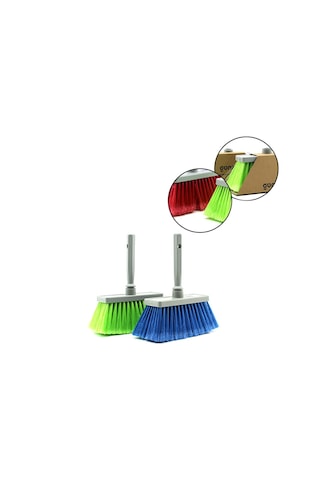 Günsan Plastik Su Serpme Fırçası 8cm Kıl Boyu Saplı 15.5cm 8 Sıra 012 006 Karton Sargı - 12'li Paket