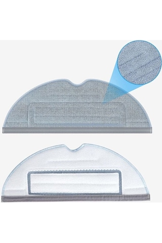 Roborock S7 Ve T7 Plus İçin Yıkanabilir Paspas Bezleri B Inox