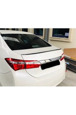 Spoiler Toyota Corolla 2013+bagaj Üzeri Çıta Spoiler Pianoblack Parlak Siyah Çift Taraflı Bantlı 120