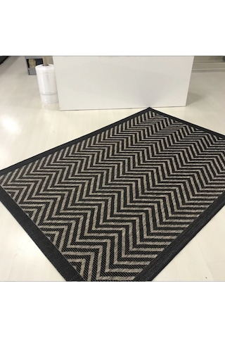 Elvey Home Jüt Sisal S9509 Bej Kahve Kaymaz Taban Hasır Dokuma Yıkanabilir Yolluk Salon Koridor Mutfak Halısı Bej/kahve