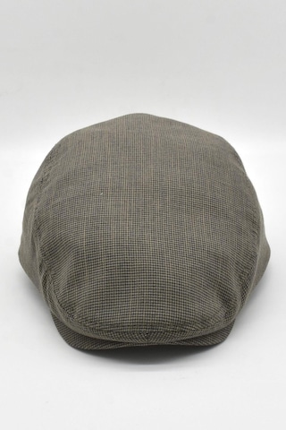 Külah Erkek Dokulu London Kasket Kahve Flat Cap Şapka - Standart Kahverengi