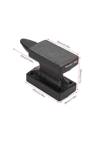 Yaozixa Demir Döküm Anvil - Sert Yüzey, Sabit Konum, Taşınabilir - Metal Düzleştirme Ve Şekillendirme İçin Uygun Diğer