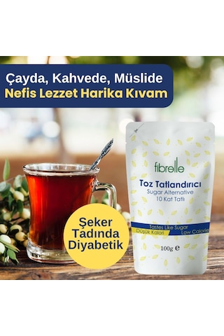 Fibrelle Ultra Plus Tatlandırıcı 100 g ( Sukralozlu ) 1 Paket
