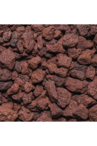 Kırmızı Pomza Taşı 9 Kg 10-15 mm Volkanik Ponza