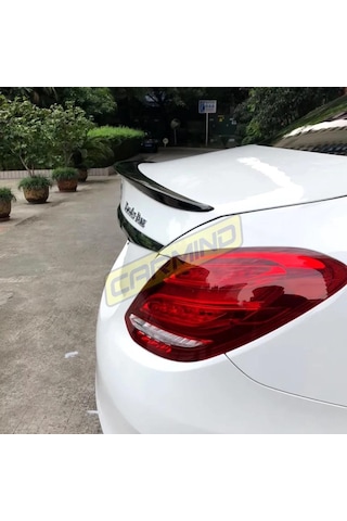 Mercedes C Serisi W205 Bagaj Üstü Piano Black Spoiler