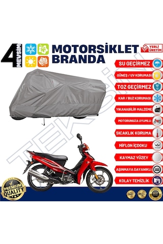 Kymco Activ 100 Motosiklet Brandası Motor Branda (551847405)