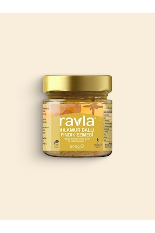 Ravla Ihlamur Ballı Fındık Ezmesi - 240g