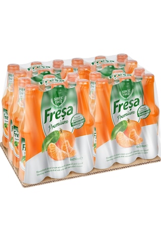 Freşa Premium Mandalinalı Vitaminli Maden Suyu 250 Ml X 24 Adet