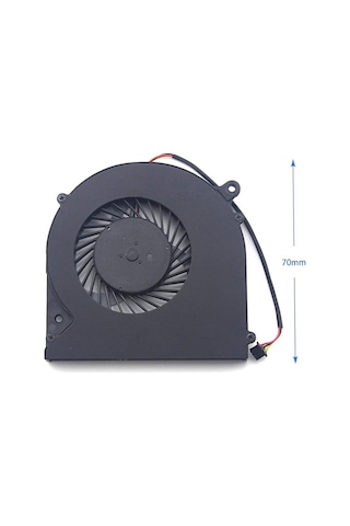 Monster Uyumlu Clevo Dfs551205Wq0T Cpu Soğutucu Fan