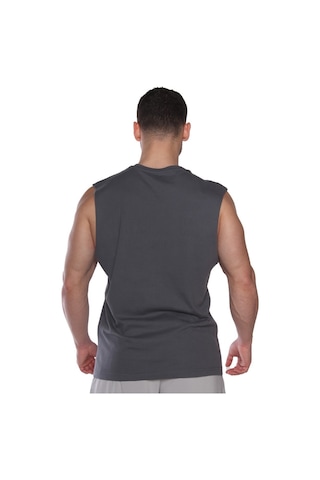 Musclecloth Training Club Drop Arm Kolsuz T-Shirt Füme