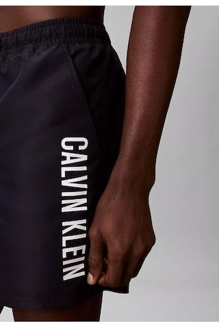 Calvin Klein Erkek Logo Baskılı Hızlı Kuruyan Kumaş Beli Lastikli Lacivert Deniz Şortu Lv00n61047-0pp-13399 Lacivert