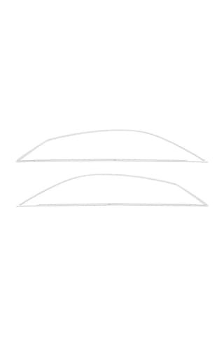 Autogp Hyundai Elantra Cam Çerçevesi Kenar Çıtası Krom 2021+ Bgc-agp-121299341