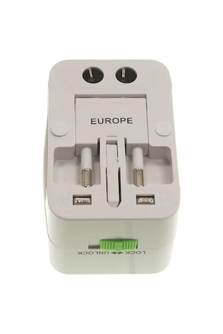 SpeedUF Universal Çoklu Fiş Priz Adaptörü Dönüştürücü