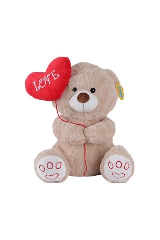 4740 Sun-jnh-pff-sk Peluş Ayı Kalpli Balonlu 40cm 2r Belirtilmemiş