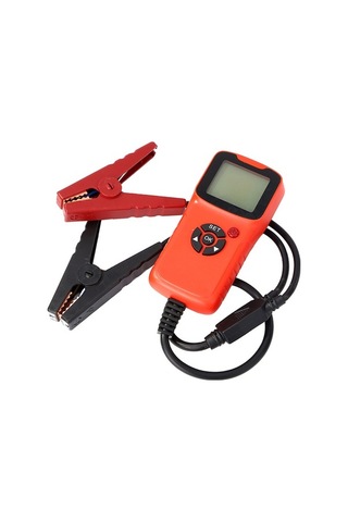 Pazly Araç Akü Şarj Cihazı Ve Analizörü 12v 2000cca Pil Test Gerilim Kırmızı