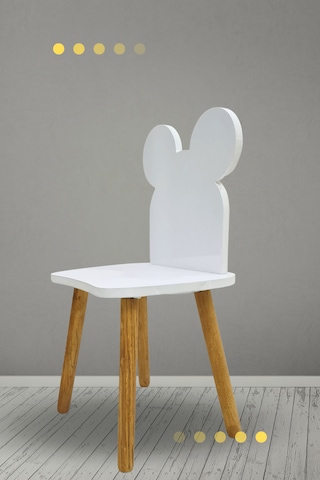 Çocuk Aktivite Sandalyesi 4-12 Yaş Mickey Muose Beyaz