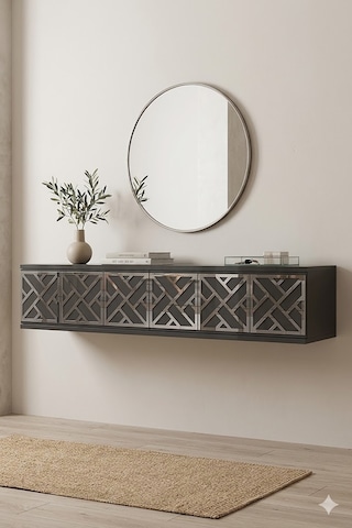 Da1238as Arex Dresuar , Antre Hol Rafı Antrasit-silver 120cm