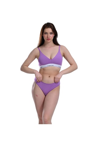 Giorgina Ferri 2 Li Kutu Kadın Elastik Bantlı Günlük Kullanıma Uygun Vatkalı Spor Sütyen Bralet Sophie