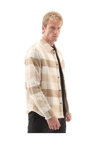 B0a44kbehı1-r Timberland High Pile Lined Overshirt Erkek Krem B0a44kbehı1-r Krem