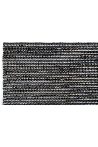 Netra C-1512 Navy Multy Xw El Dokuma Naturel Jüt Hasır Halı