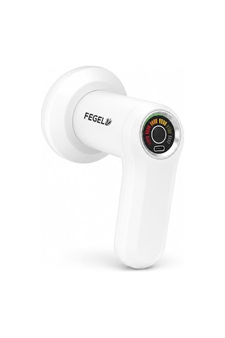 Fegel FG-720 6 Kademeli 5 Başlıklı Şarjlı Profesyonel Masaj Tabancası Beyaz