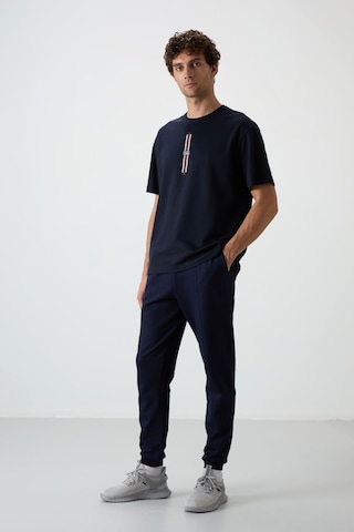Tommy Life İndigo Pamuklu Yumuşak Dokulu Comfort Fit Nakışlı Erkek Jogger - 82123 İndigo