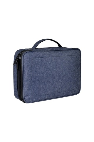 Sones Sm02 Küçük Naylon Su Geçirmez Kutu Tipi Çok İşlevli Saklama Çantası İpad İçin, Boyut: 23 X 17 X 8 Cm