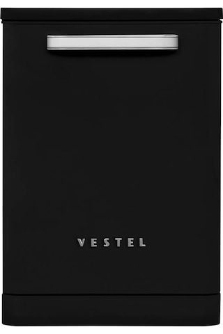 Vestel BM 5001 Retro 5 Programlı 13 Kişilik Bulaşık Makinesi Siyah